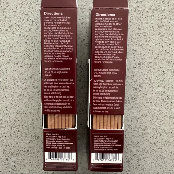 Room Essentials Wildwood Incense Set of 2 - Picture 7 of 13